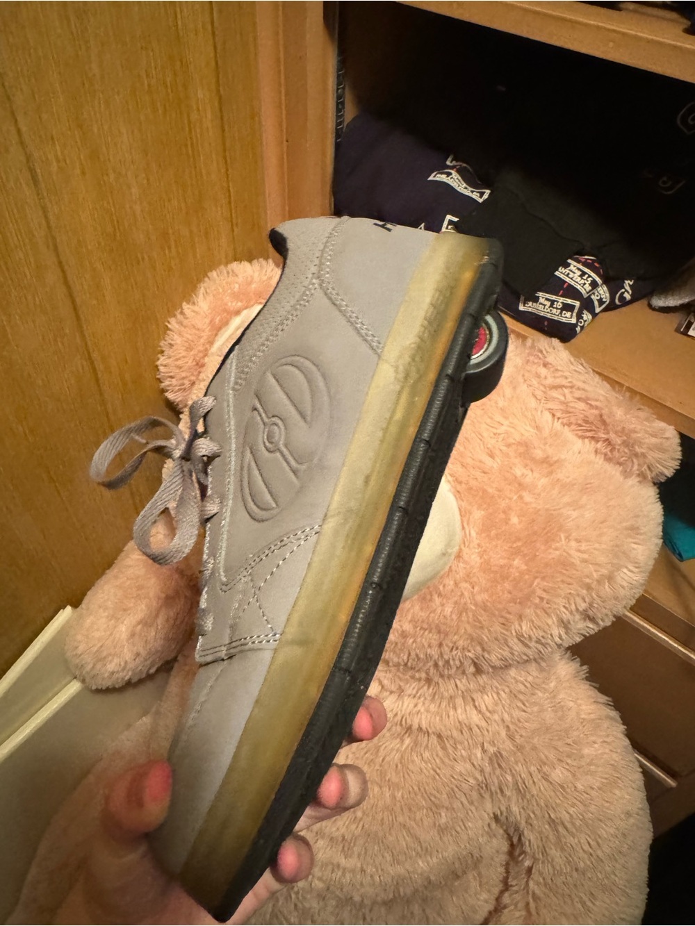 Heelys Gray Men's Skate Sneaker with Wheel